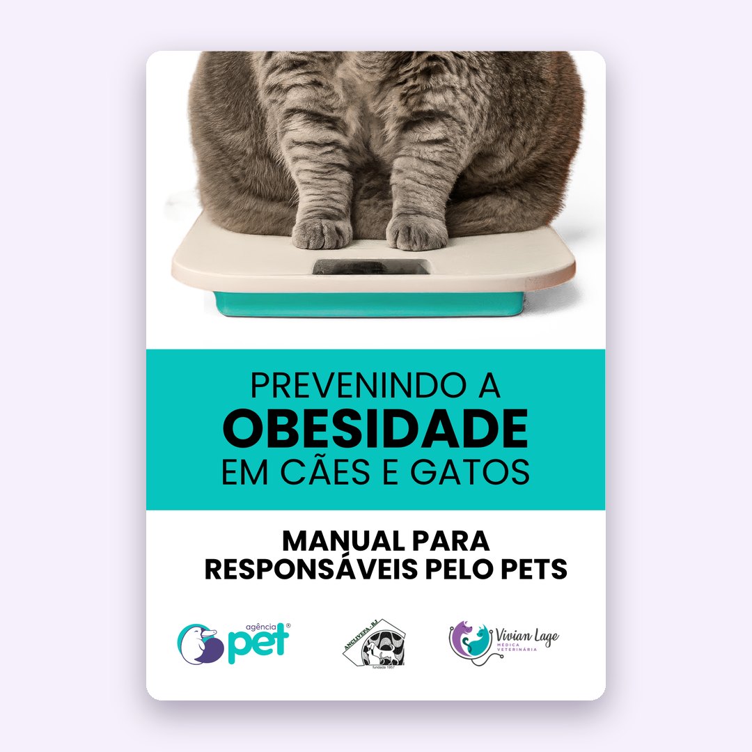 Prevenindo a obesidade em cães e gatos — manual para os responsáveis pelos pets
